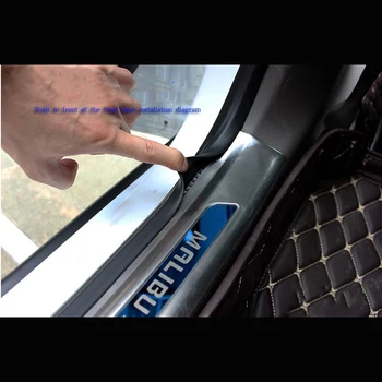 

Welcome pedal Suitable for Chevrolet MALIBU XL refitting, special decorative accessories for 16 to19 MALIBU XL stainless steel