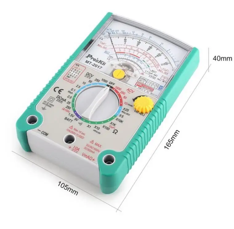 

MT-2017 Multimeter Pocket Digital Multimeter Tester