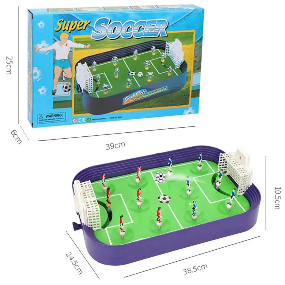 GloryStar Children's Educational Toys Finger Competitive Mini Soccer Field Parent-child Interactive Catapult Board Game Toys