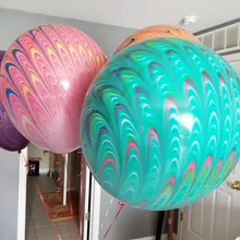 1 шт. 18 дюймов Большой Павлин воздушные шары День рождения наборы; детский душ гелиевый воздух шары на День Благодарения декоративные шары