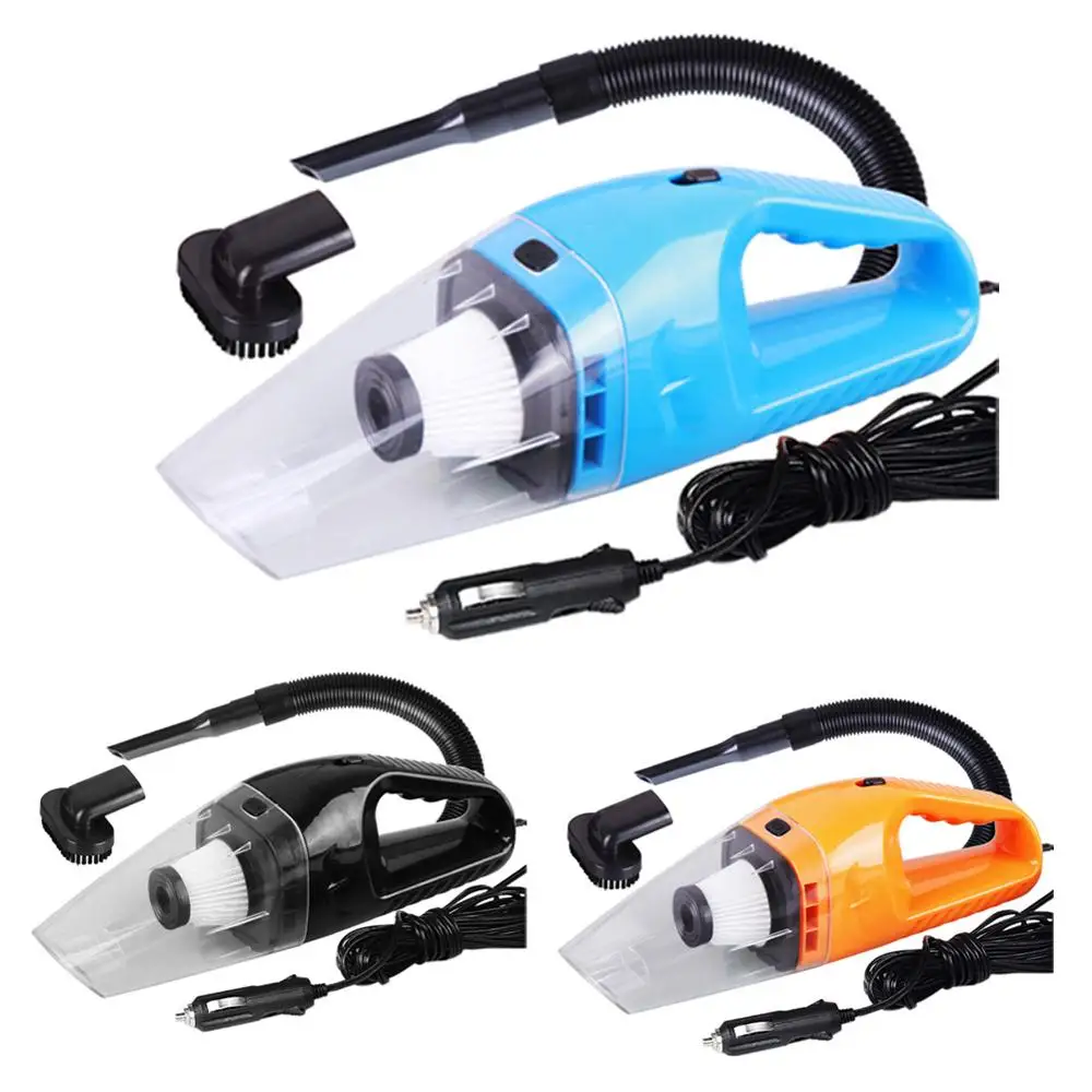 12 V/120 W Портативный автомобильный пылесос для сухой и влажной уборки двойной Применение прекрасный отсос припоя ручной автомобильный пылесос