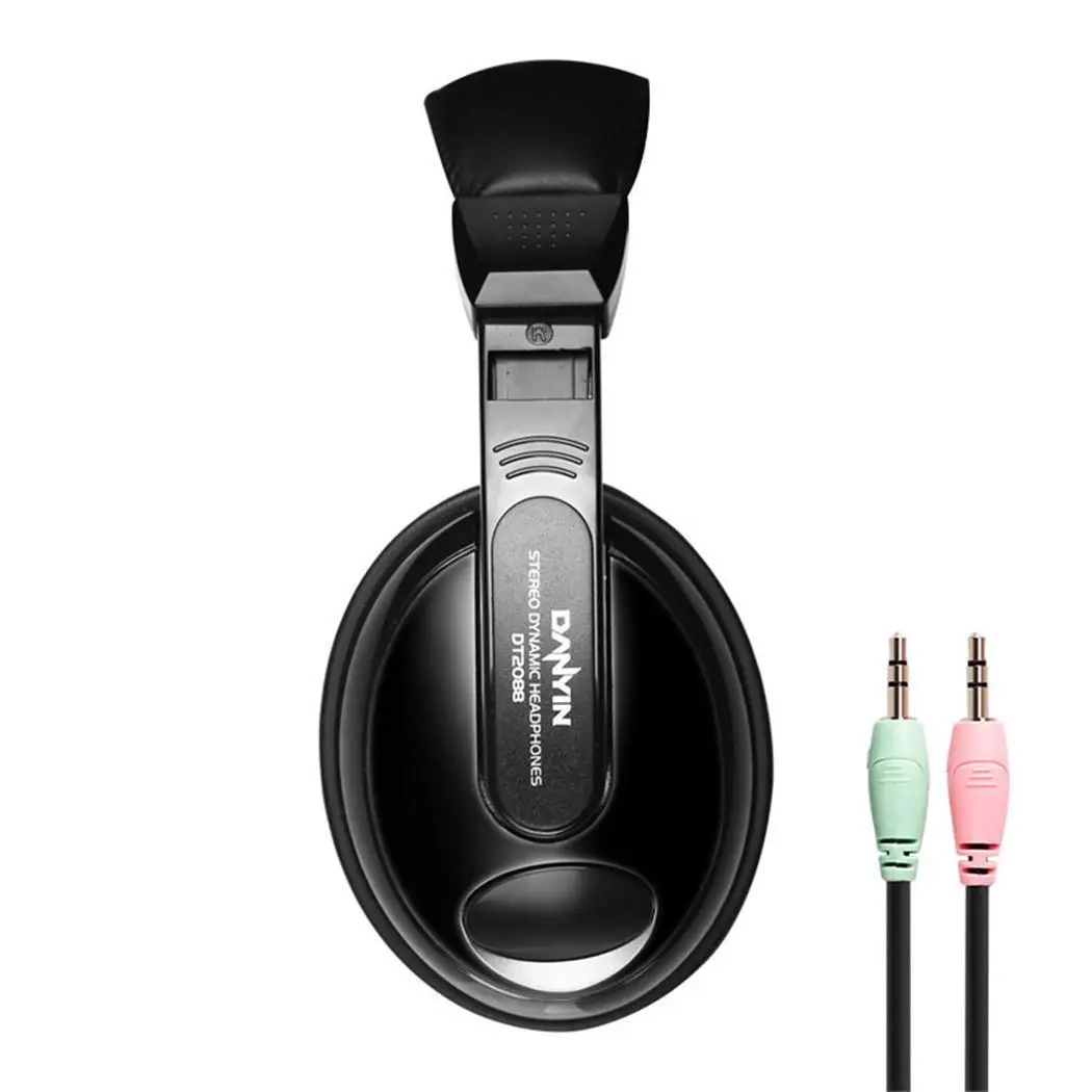 Проводные наушники стерео голос басом английские прослушивающие проводные с