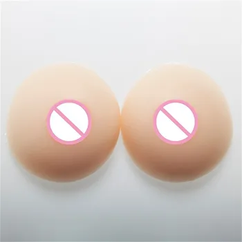 

1200g/pair Shemale Silicone Breast Forms Crossdressing Transgender Boobs Artificial Breast Enhancer Best Price