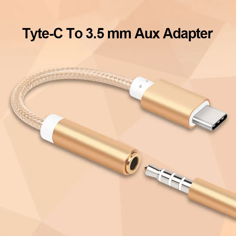 Usb type C до 3,5 мм AUX аудио кабель адаптер 3,5 мм разъем для наушников конвертер для huawei mate 20 P30 Pro Xiaomi type-C Jack адаптер