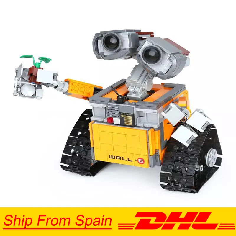 

DHL 16003 Idea Robot WALL E Building Set Kits Toys Bricks Blocks Bringuedos 21303 for Children DIY Gift
