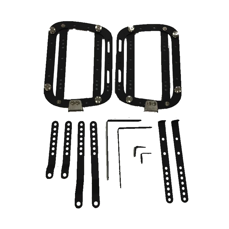 30L 38L Universal Silver Black Motorcycle Left Right Side Box Side Case Saddle Bag Luggage Pannier Cargo for Touring Motor Bike