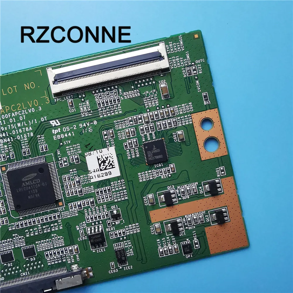 Плата T con для Samsung UA40D5000PR UA46D6600WJ UA46D5000PR логическая плата материнская BN41 01678A