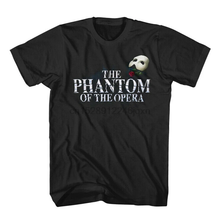 The Phantom Of Opera Broadway Musical Black T Shirt Size S 2Xl |