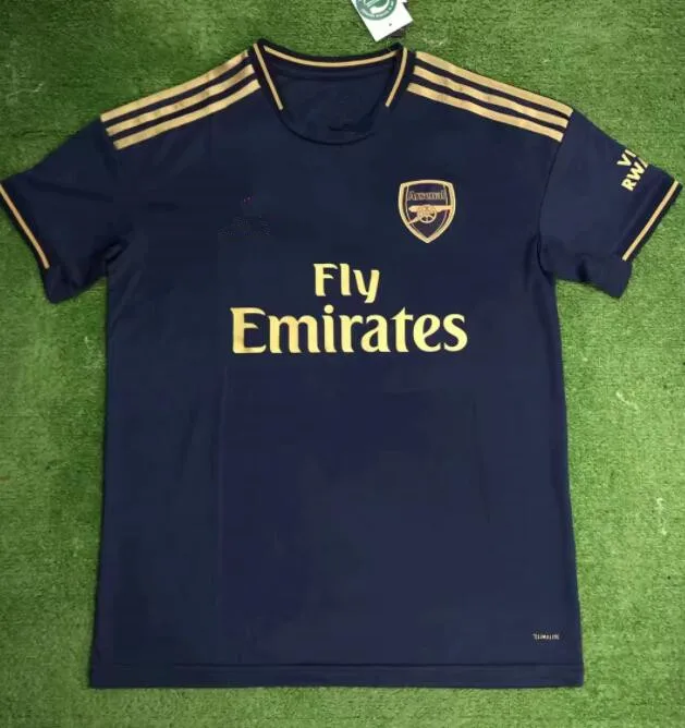 Футболка для взрослых и детей, коллекция 19/20 года, футбольная рубашка «Arsenal», Детский комплект, домашняя красная футбольная майка OZIL, желтая футболка «Arsenal» - Цвет: shirt