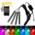 Car USB LED RGB Atmosphere Strip Light Remote voice control Interior Styling Decorative RGB LED Dynamic ambient Strip Light