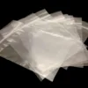 100Pcs Small Clear Plastic Bag Food Packaging Pouches Grip Self Seal Resealable Baggies Baggy Home Storage Bags 4