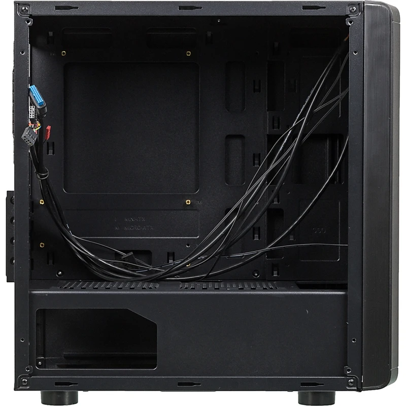 Корпус Formula FA-702B черный без БП mATX 6x120mm 2xUSB2.0 1xUSB3.0 audio bott PSU