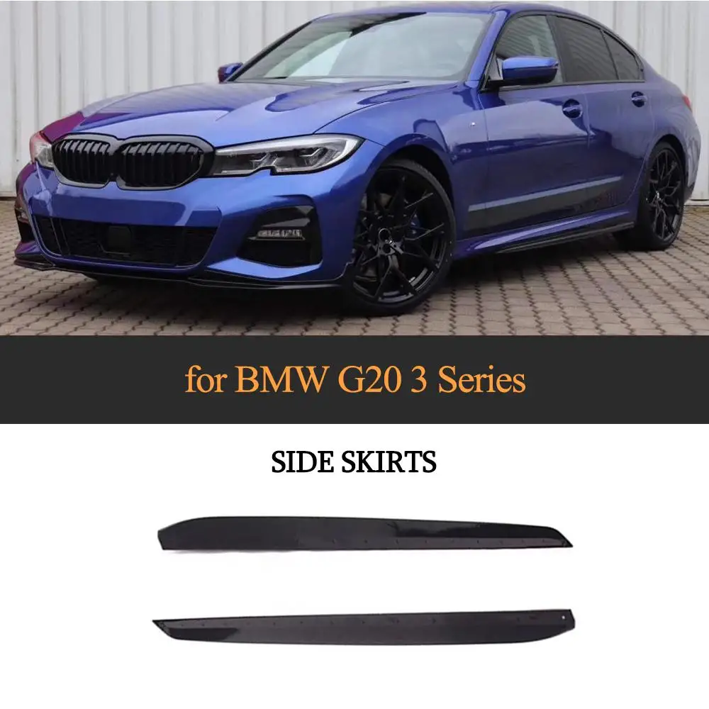 Боковые юбки для BMW 3 серии G20 G21 M Sport 320d 330i 340i 2019 2020 боковые юбки|Амортизаторы| |