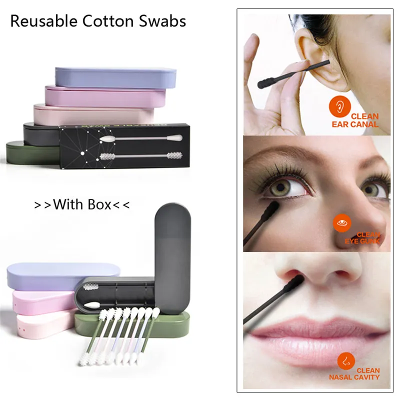 1Pcs-2Pcs-Reusable-Cotton-Swab-Ear-Cleaning-Cosmetic-Silicone-Buds-Swabs-Sticks-For-Cleaning-Makeup-And (1)