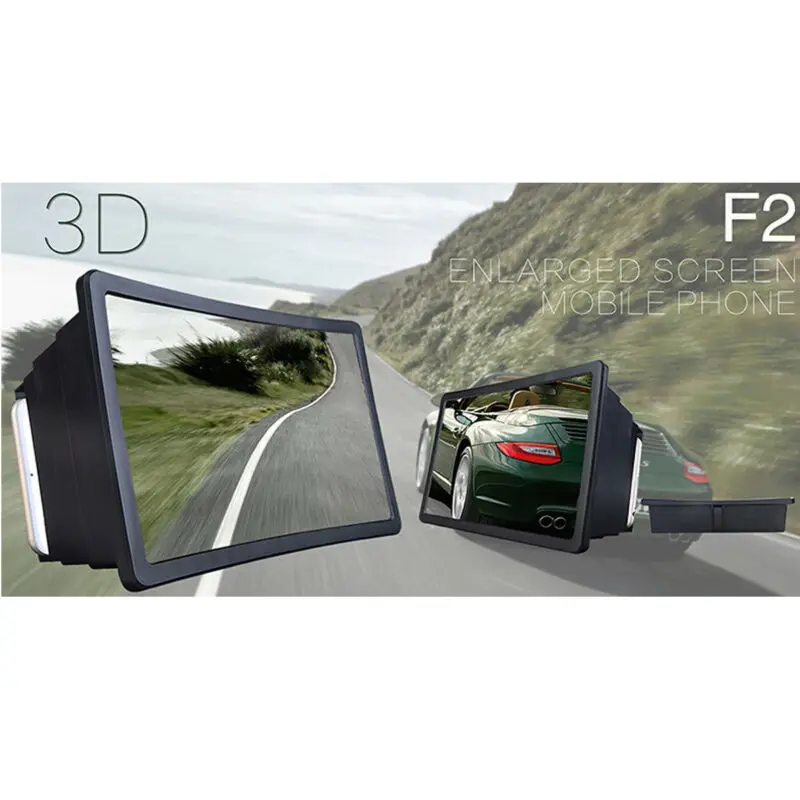 ERILLES Модный 3D экран Лупа портативный универсальный усилитель мобильный телефон расширитель экрана увеличительное стекло для смартфонов