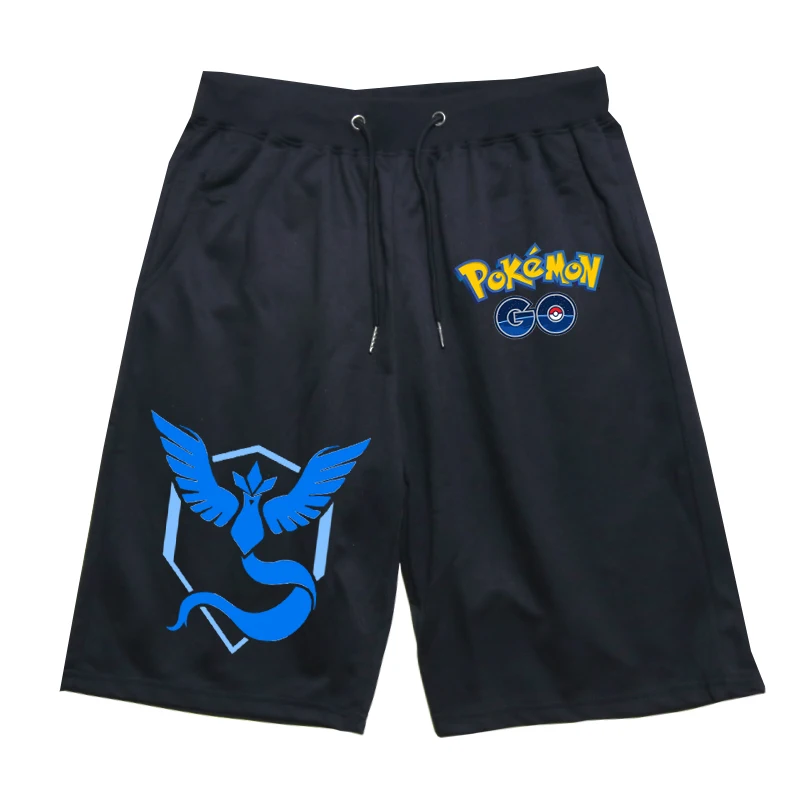 Шорты для спортзала Pokemon Articuno, Пикачу, генгар, джоггер, для фитнеса, длиной до колен, мужские новые модные спортивные дышащие штаны