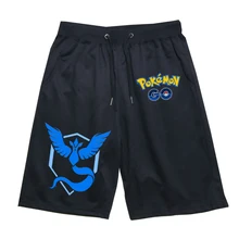 Шорты для спортзала Pokemon Articuno, Пикачу, генгар, джоггер, для фитнеса, длиной до колен, мужские новые модные спортивные дышащие штаны