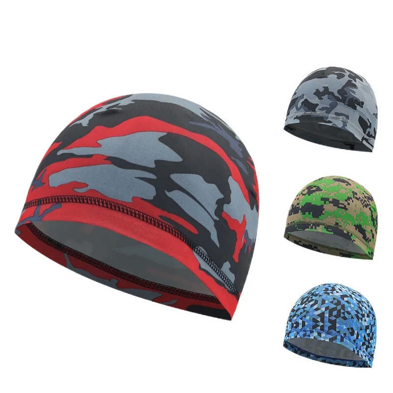 Summer Sweat-absorbent Breathable Riding Cap Ice Cloth Sunscreen Bicycle Headscarf Helmet Lining Sports Fishing Running Cap,sports hat,stretch headscarf