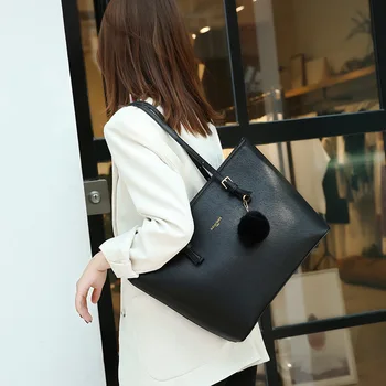 

Leather Casual Tote Bag Vintage Women Bags Luxury Handbags for Women Designer Fashion Shoulder Bag Big Women's Bag Shopper