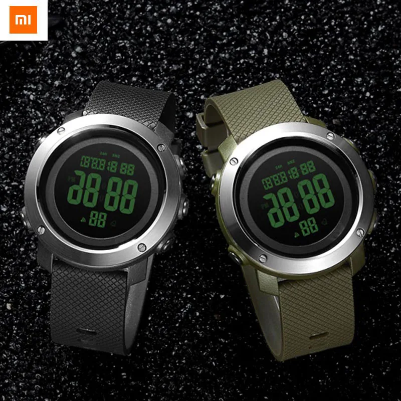 

Xiaomi Time-space bird multi-function sports electronic watch 50meters life waterproof sports timing multi-function dial fashion