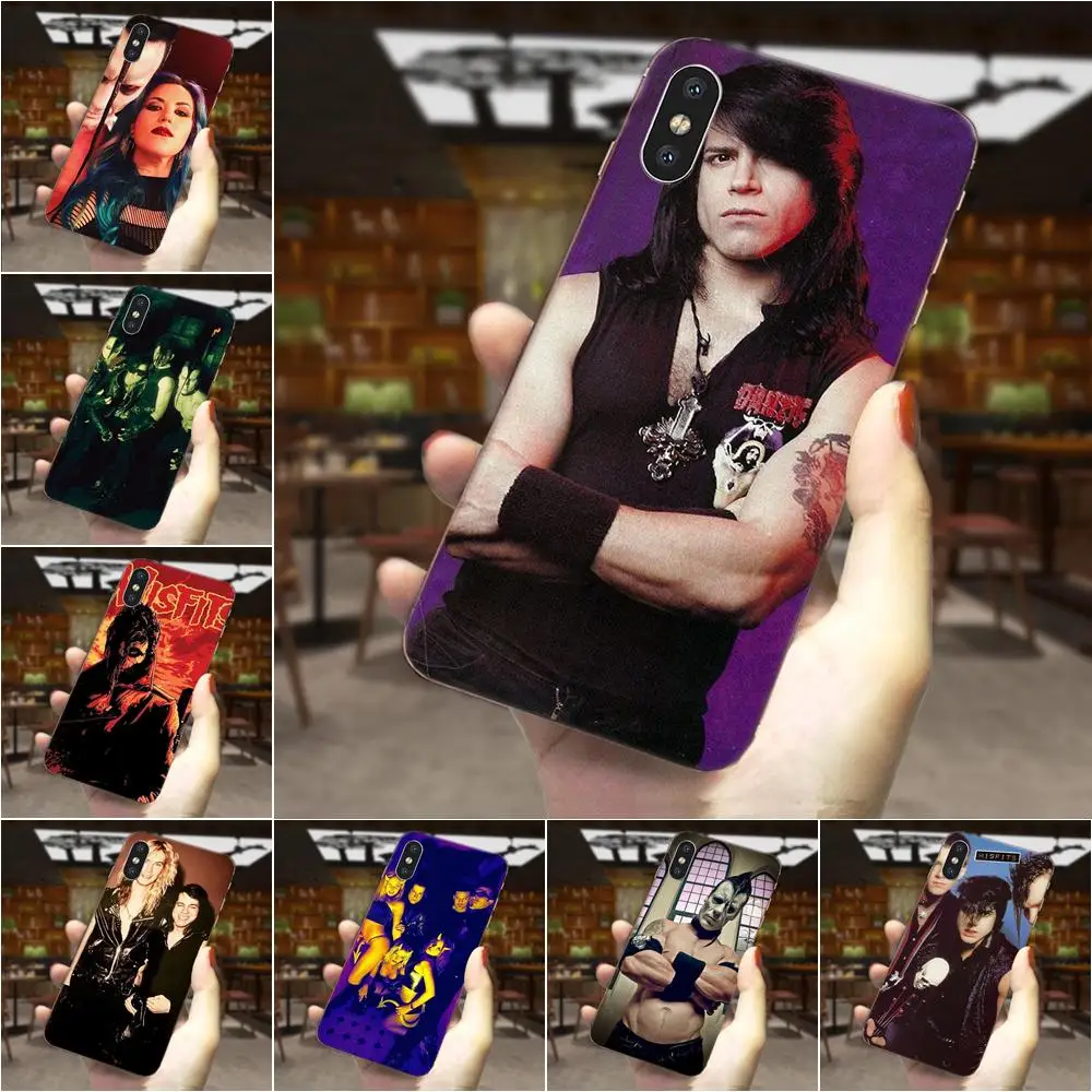 Soft TPU Cases Fundas For Samsung Galaxy A10 A20 A20E A3 A40 A5 A50 A7 J1 J3 J4 J5 J6 J7 2016 2017 2018 The Misfits Glenn Danzig | Мобильные