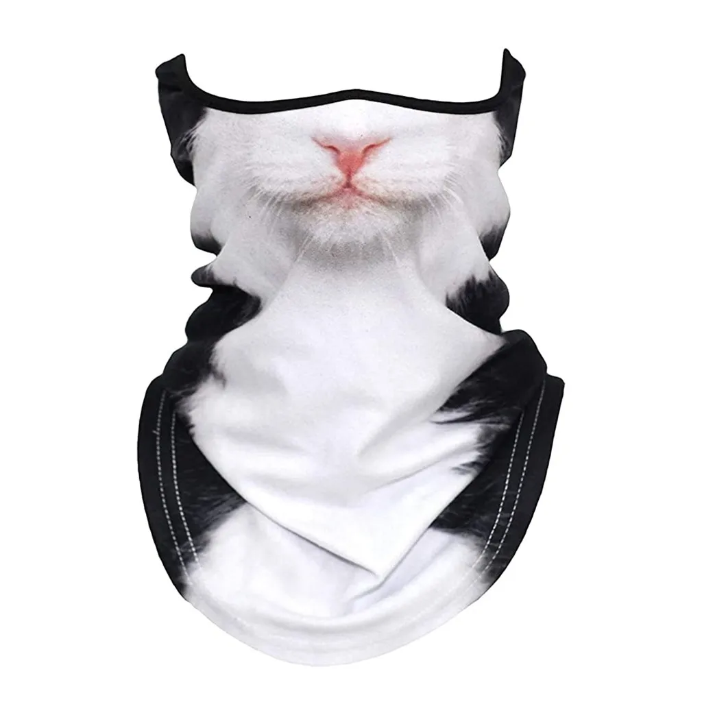 3d мультфильм печати Facemask Велоспорт мотоциклетный головной платок шеи теплее