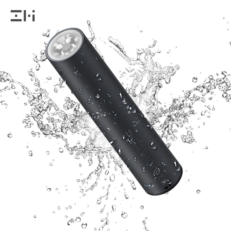 

xiaomi ZMI Portable High-Power Flashlight 5000mAh Power Bank IPX6 Waterproof Emergency Outdoor Travel essential High-power Light