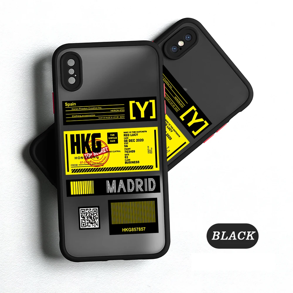 

Popular Shock Figure Case for Iphone 11pro Max XR XS Max 6S New Silicone Shell Print Soft TPU Luxury 7 8plus X Black Color Cover