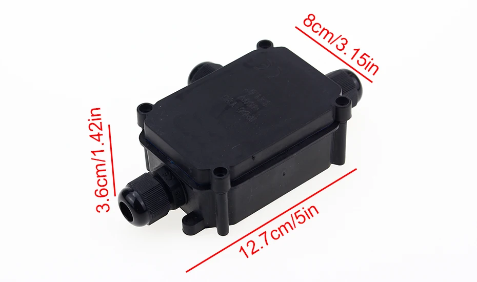 3Way IP66 наружный водонепроницаемый кабель соединительный элемент коробка с терминала 450V