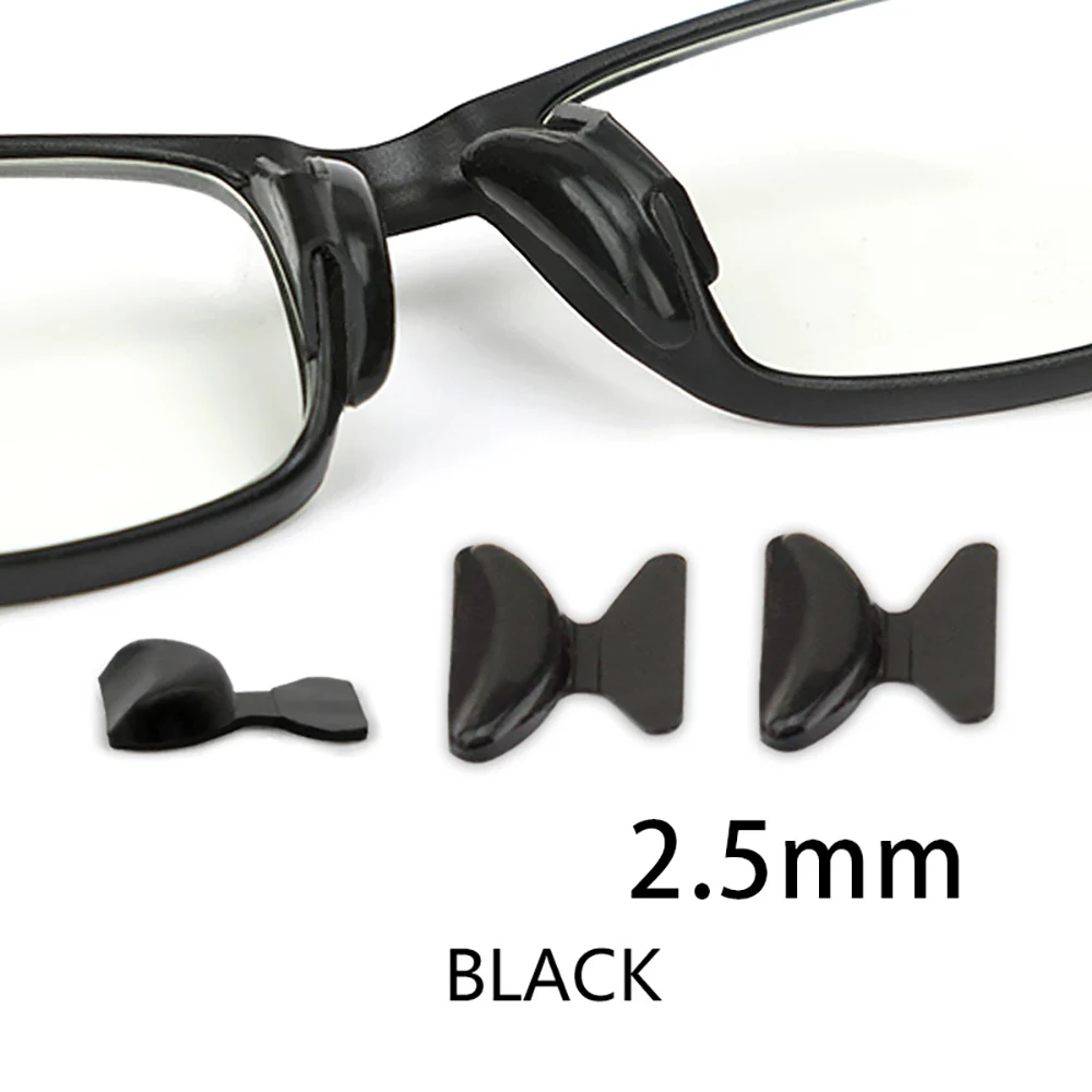 Almohadilla de silicona antideslizante para gafas, almohadillas para la  nariz, accesorios de lectura, suaves, útiles, 5 par/lote - AliExpress