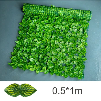 

Long artificial green plant ivy leaves artificial vine fake creeper leaves leaves family wedding bar decoration