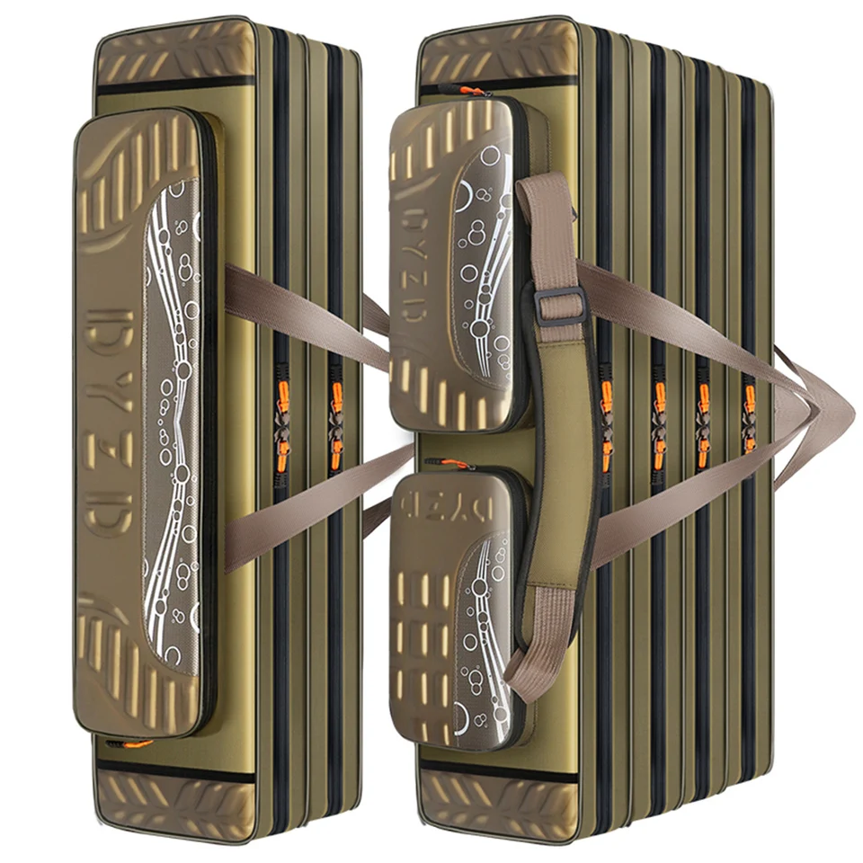 125センチメートル/130センチメートル4重層オックスフォード布折りたたみ釣竿リールバッグ釣具保存袋旅行キャリーケースX402G 125センチメートル/130センチメートル4重層オックスフォード布