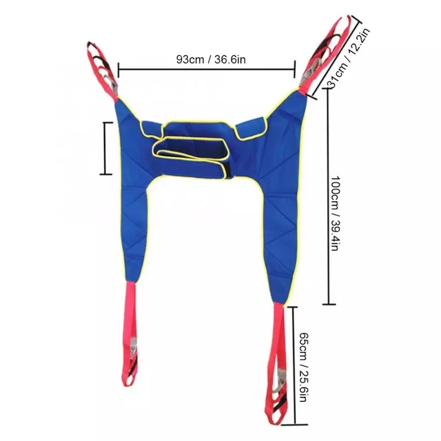 Adjustable Patient Transfer Belt Lift Sling Assistant Rehabilitation Belt Leg Trainers for Disabled Patient Walking Health Cares 2