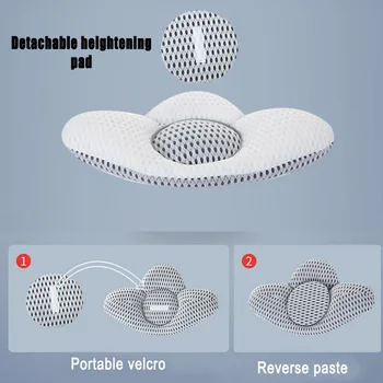 

Leaf Shape Back Pillow with Buckwheat Sleep Pillow Bed Pregnancy Pillows Waist Support HYD88