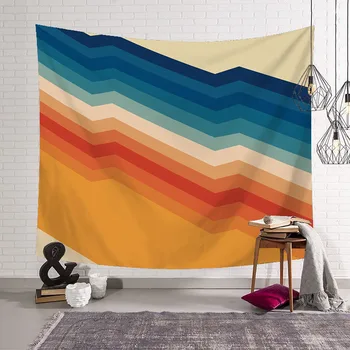 

Nordic Painting Tapestry Psychedelic Bohemian Living Room Tapestries Bedroom Wall Decoration Sofa Tapestry Free Shipping DA60GT