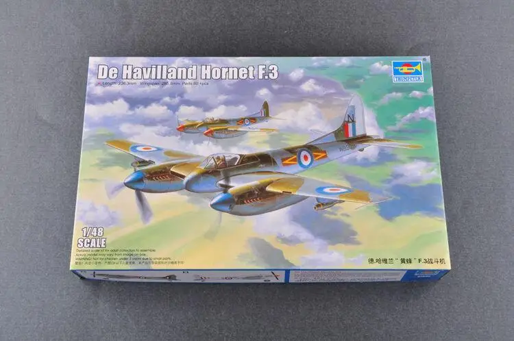 Trumpeter 1/48 02894 De Havilland Hornet F.3 |