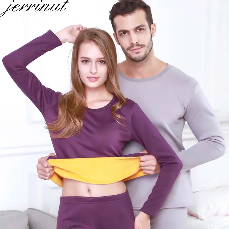 

Jerrinut Plus Size Women's /Men's Thermal Underwear L XL 2XL 3XL 4XL 5XL 6XL Long Johns Male/Female Winter Underwear Set Warm