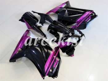 

New ABS Injection fairing kits for KAWASAKI Ninja 250 2008-2014 ZX 250R sport motorcycle fairings set EX250 08-14 purple black