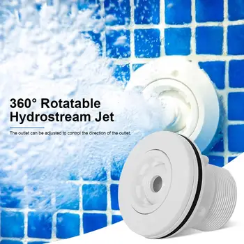 Basen Spa wymiana gałki ocznej 360 obrotowy otwór Hydrostream Jet basen akcesoria SPA tanie i dobre opinie CN (pochodzenie) Pool Massage Nozzle Z tworzywa sztucznego