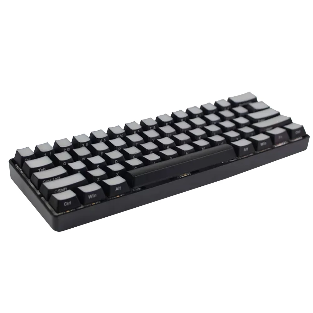 Replacement Parts Durable Mechanical Keyboard Case Compact Frame Plastic Solid Base Protective Screw Mount Universal For GH60