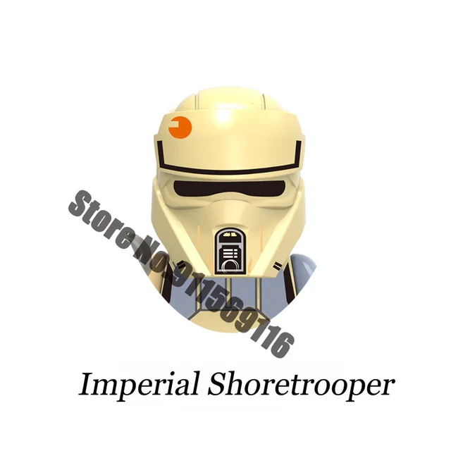Stormtroopers Building Blocks Snowtroopers Jet Flame Scout Trooper Admiral Thrawn Tarkin Moff Gideon Star Action Figure Wars Toy C-X450