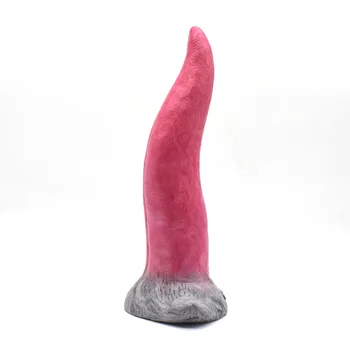 FAAK Magic Tongue Remote Control Vibrator Anal Plug Clitoris Stimulate Sucker USB Rechargable Sex Toys For Women Men Masturbator 2