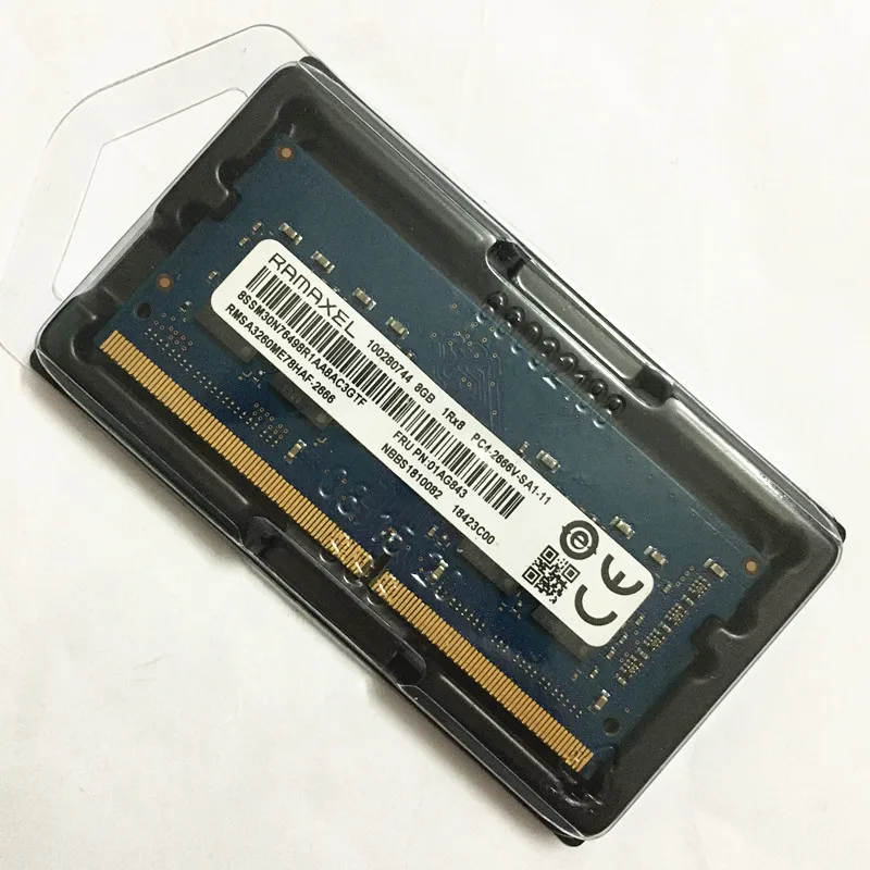 RAMAXEL ddr4 8gb 2666MHz Rams 8GB 1Rx8 PC4-2666V-SA1-11 DDR4