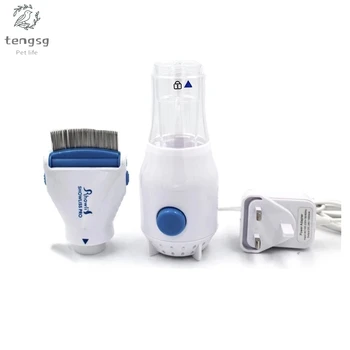 

New Electric Pet Dog Comb Hair Removal Brush Lice Killer Cleaner Pet Flea Catch Lice Comb Pet Supplies Safety Comb
