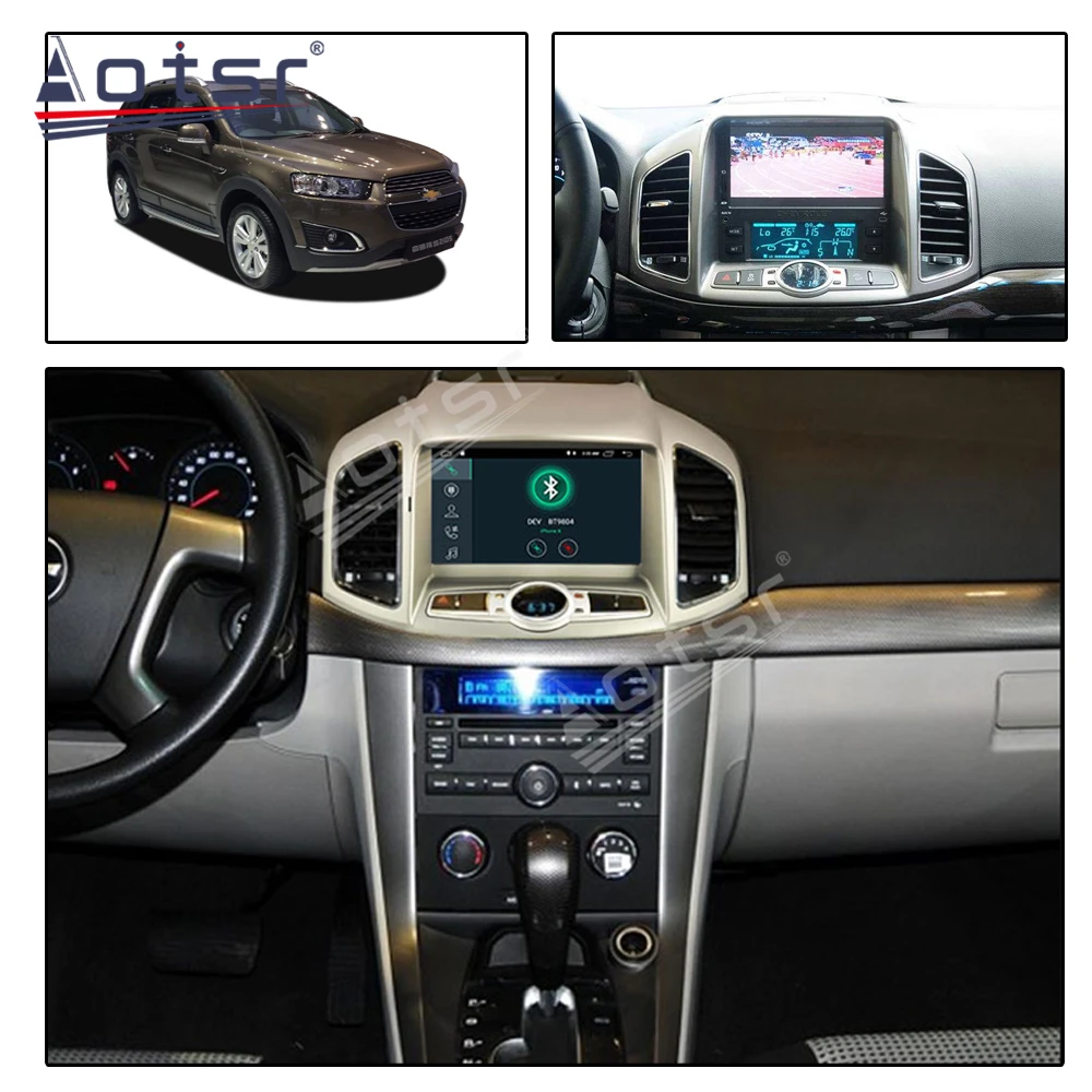 Автомагнитола для Chevrolet Captiva 2012 2019 Android 10 0 4 Гб + 64 ГБ GPS навигация DVD видео аудио