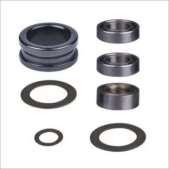 SPECIAL PROMO ❤️ BassLegend - 1 set Fishing SIC Line Thread Guide Roller+ ball bearing For Spinner Reel - discount item 5% OFF Sports & Entertainment