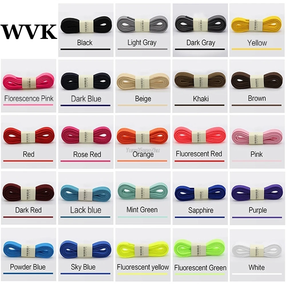 Thicken Flat Classic Solid Shoelaces for Sneakers