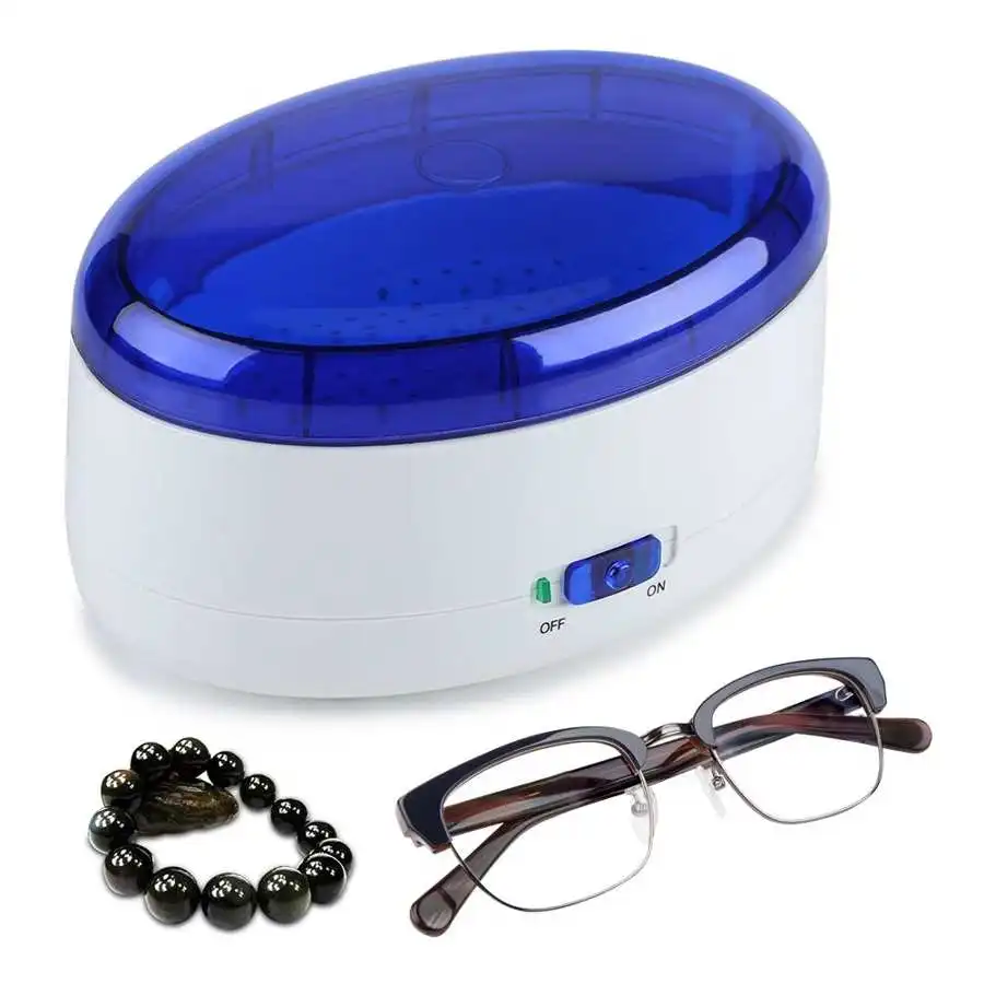 

USB Battery Operated Jewelry Glasses Vibration Cleaner Multi-Use Cleaning System Machine for Eyeglasses Cleaning