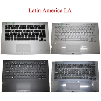 

Laptop Palmrest Latin LA Keyboard For SONY For VAIO VPC-SA VPCSA VPCSA25GL VPCSA35GL VPCSA45GL backlit touchpad used