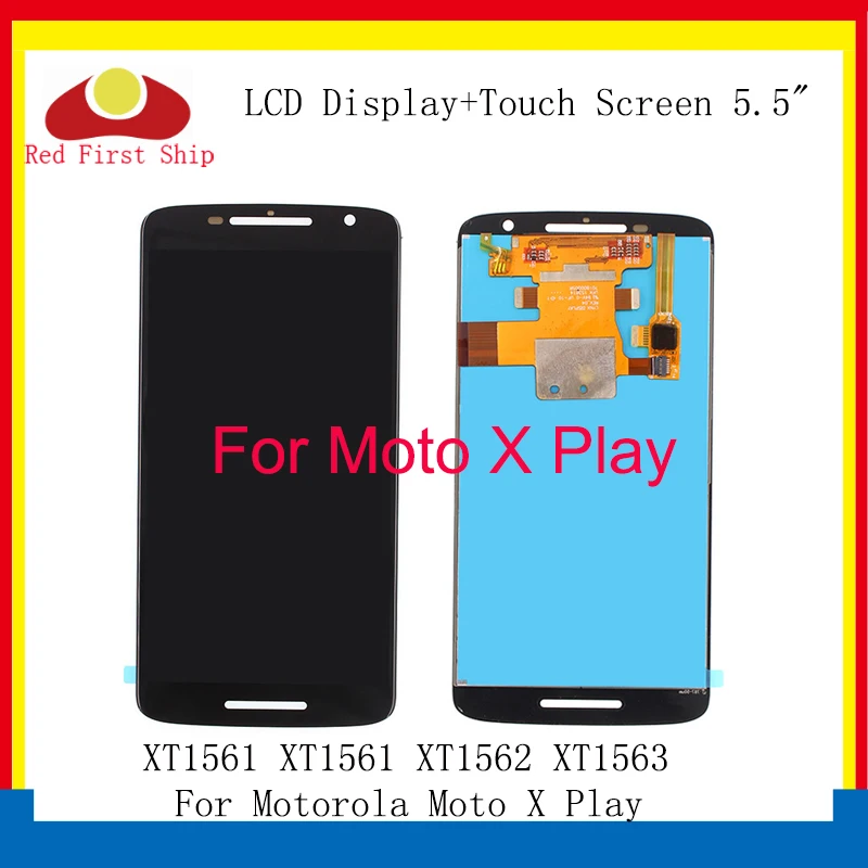 

10Pcs/lot LCD For Motorola X Play Display Assembly Touch Screen Digitizer For Moto X Play LCD XT1561 XT1561 XT1562 Replacement